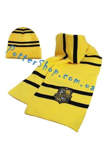 Комплект Гафелпаф шапка шарф