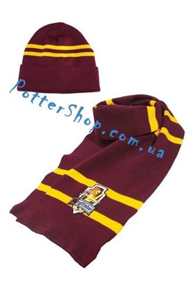 набор Гарри Поттера шарф шапка